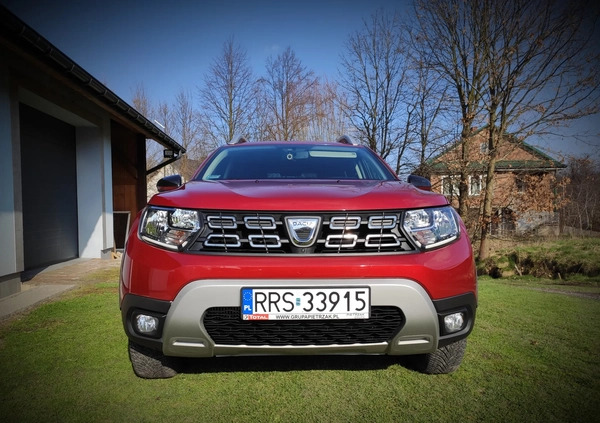 Dacia Duster cena 67900 przebieg: 39436, rok produkcji 2019 z Łęczna małe 379